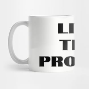 Live the Process, Lean Six Sigma Mug